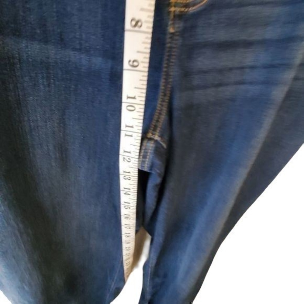 Lane Bryant Flex Magic Waistband Mid-Rise Wide Leg Jeans Dark Wash Blue Size 14 - Picture 3 of 7